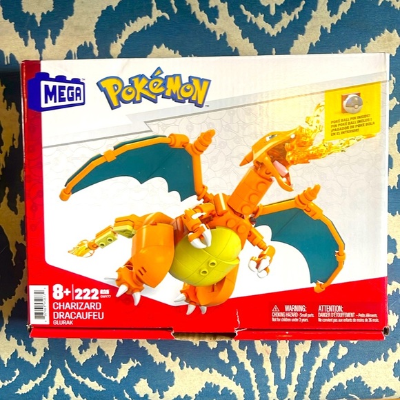 NIB Pokémon Charizard Mega Construct - Picture 1 of 3